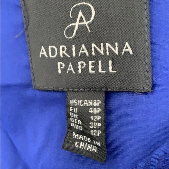 Adrianna Papell Dress NWT Sz 8P sleeveless - Picture 4 of 7